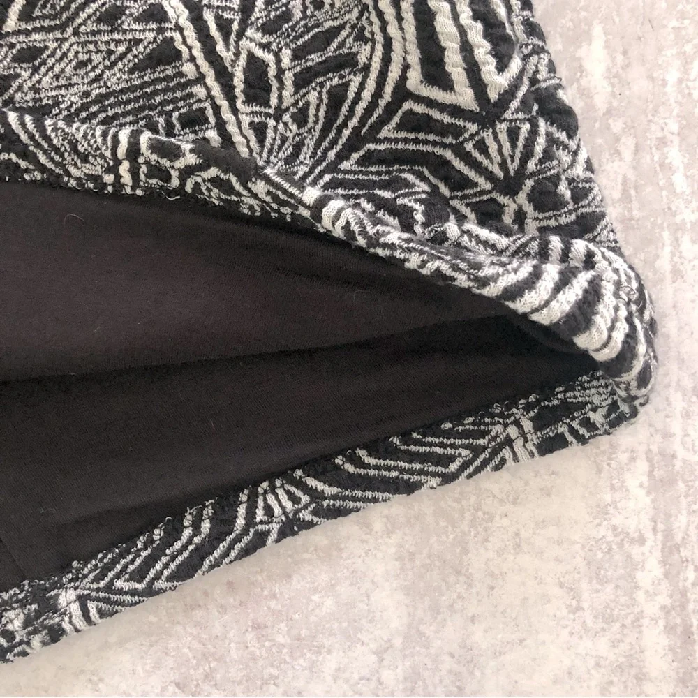 SKY BYZNA Open Back Leather Trim Bodycon Mini Dress, M NWT - Picture 13 of 13